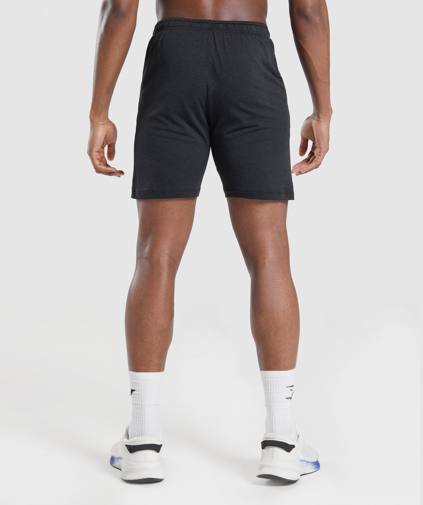 Gymshark Vital Light Shorts - Black Marl