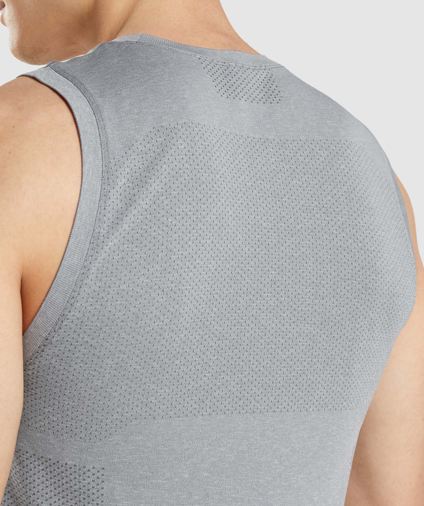 Gymshark Vital Seamless Light Tank - Charcoal Grey Marl