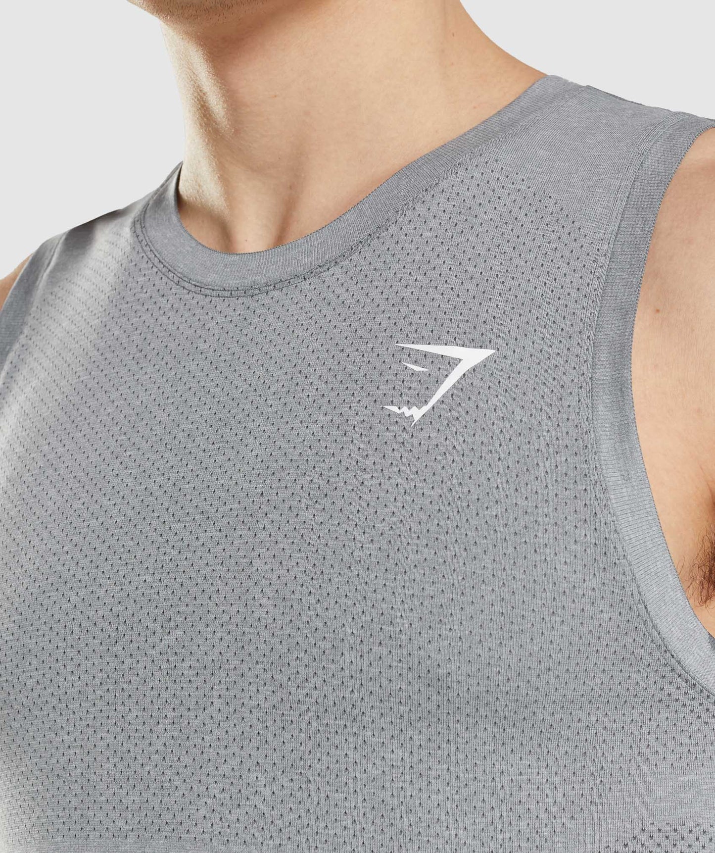 Gymshark Vital Seamless Light Tank - Charcoal Grey Marl