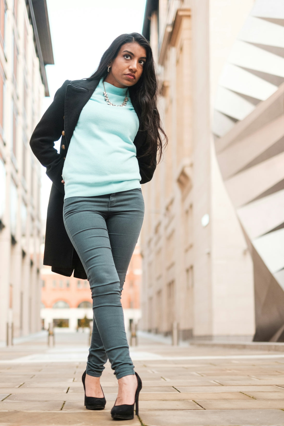 a woman posing for a picture