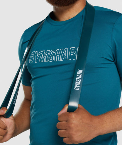 Gymshark 11kg to 36kg Resistance Band - Teal