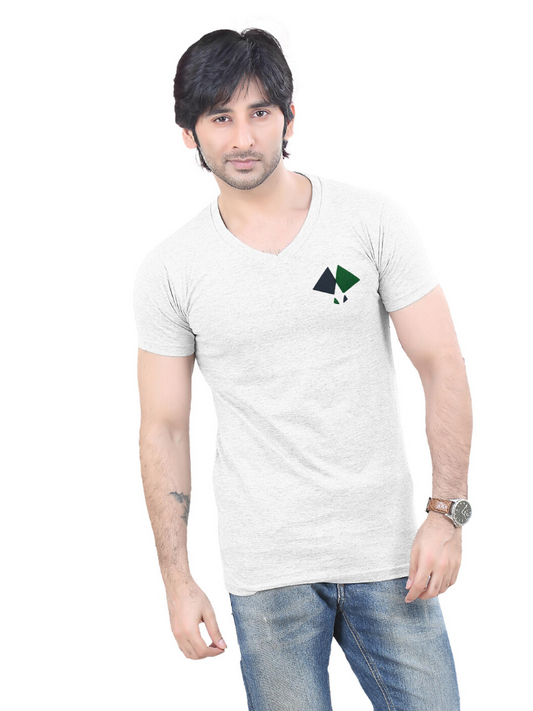 WHITESMOKE V-NECK  T-SHIRT FOR MEN'S.