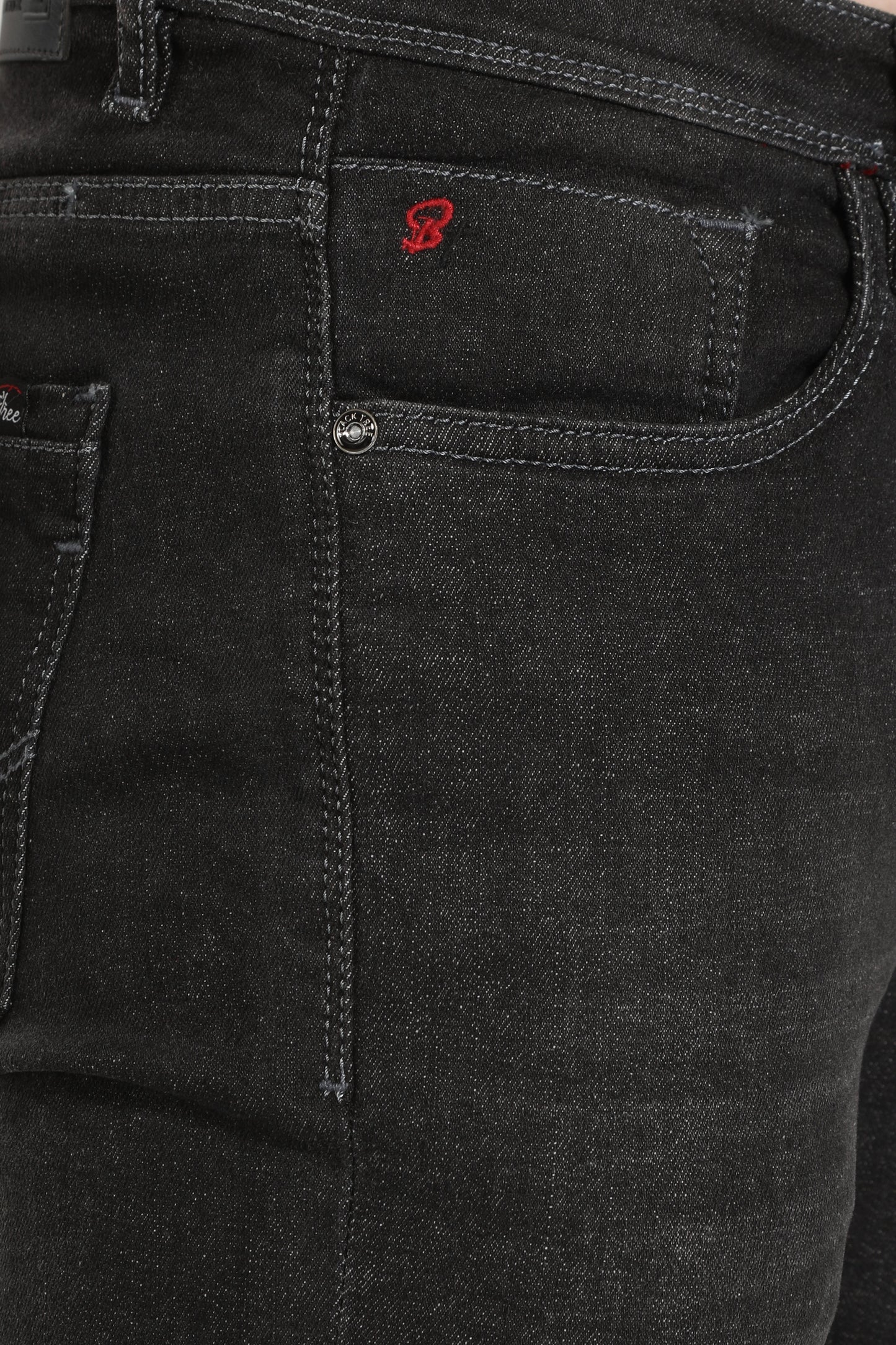 Black Tree Men's Designer Stretch Slim Fit Jeans for Men's BT001.