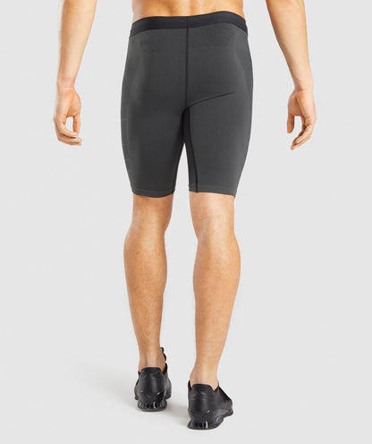 Gymshark 315 1/2 Tight Shorts - Black