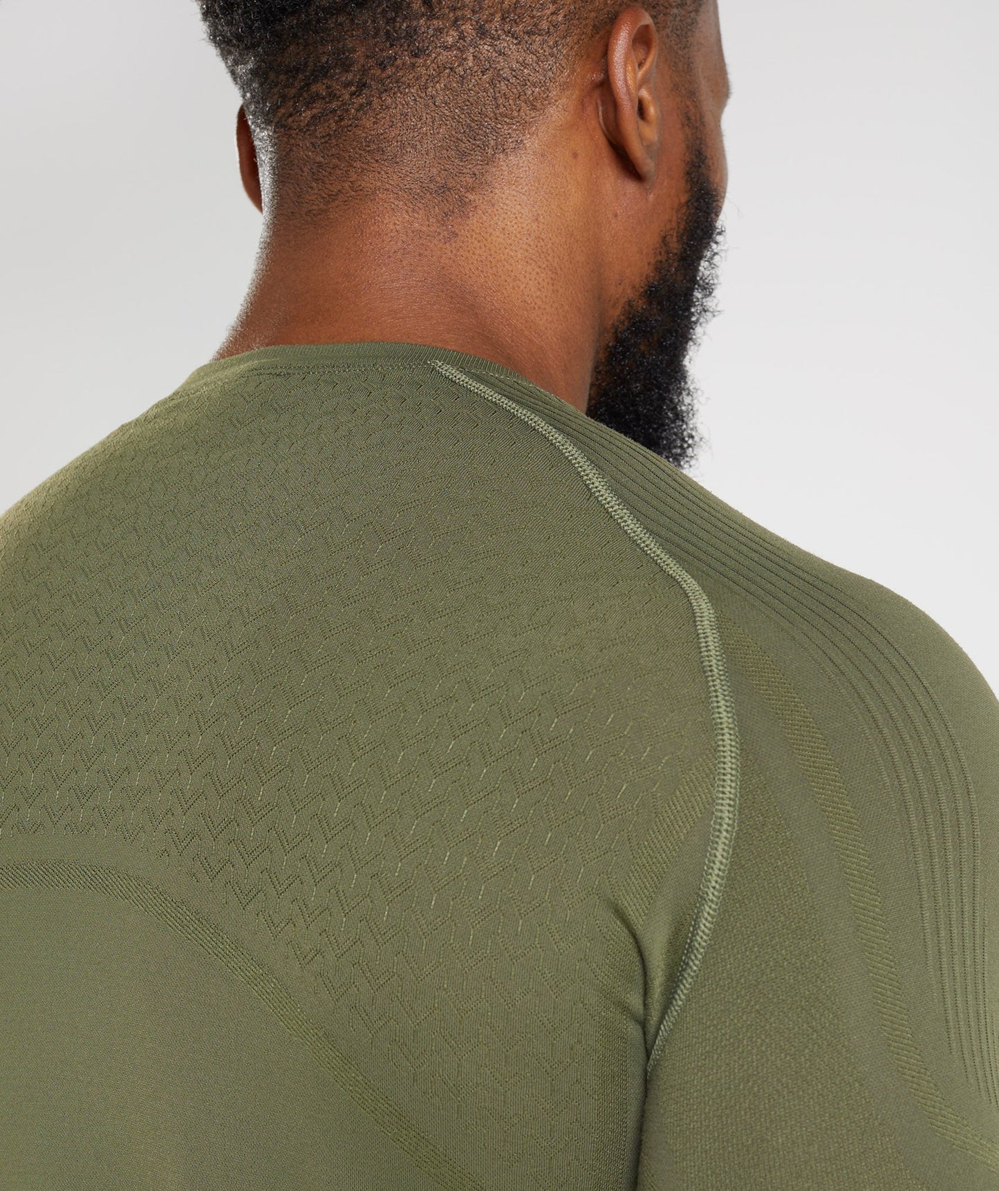Gymshark 315 Long Sleeve T-Shirt - Core Olive/Marsh Green