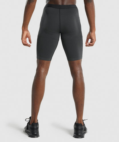 Gymshark 315 1/2 Tight Shorts - Charcoal