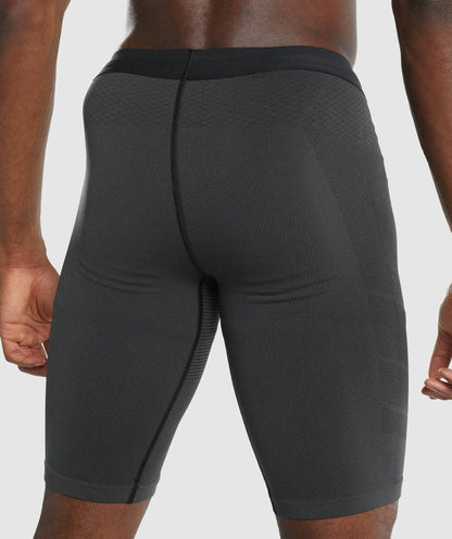 Gymshark 315 1/2 Tight Shorts - Charcoal
