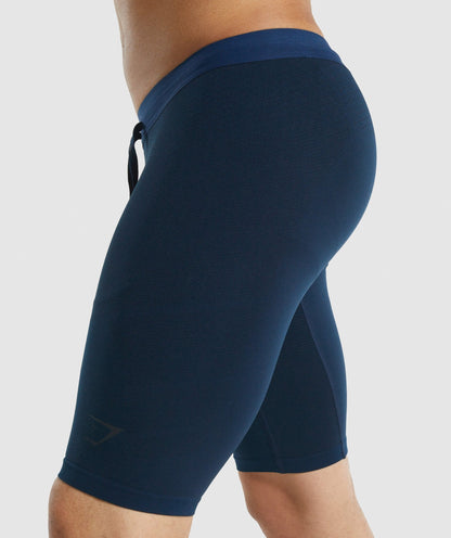 Gymshark 315 1/2 Tight Shorts - Navy