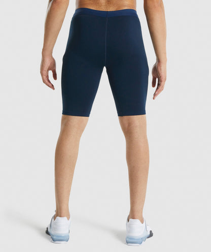 Gymshark 315 1/2 Tight Shorts - Navy