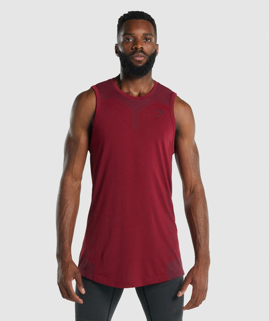 Gymshark 315 Tank - Burgundy