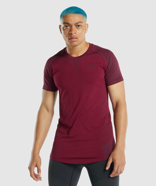Gymshark 315 T-Shirt - Burgundy