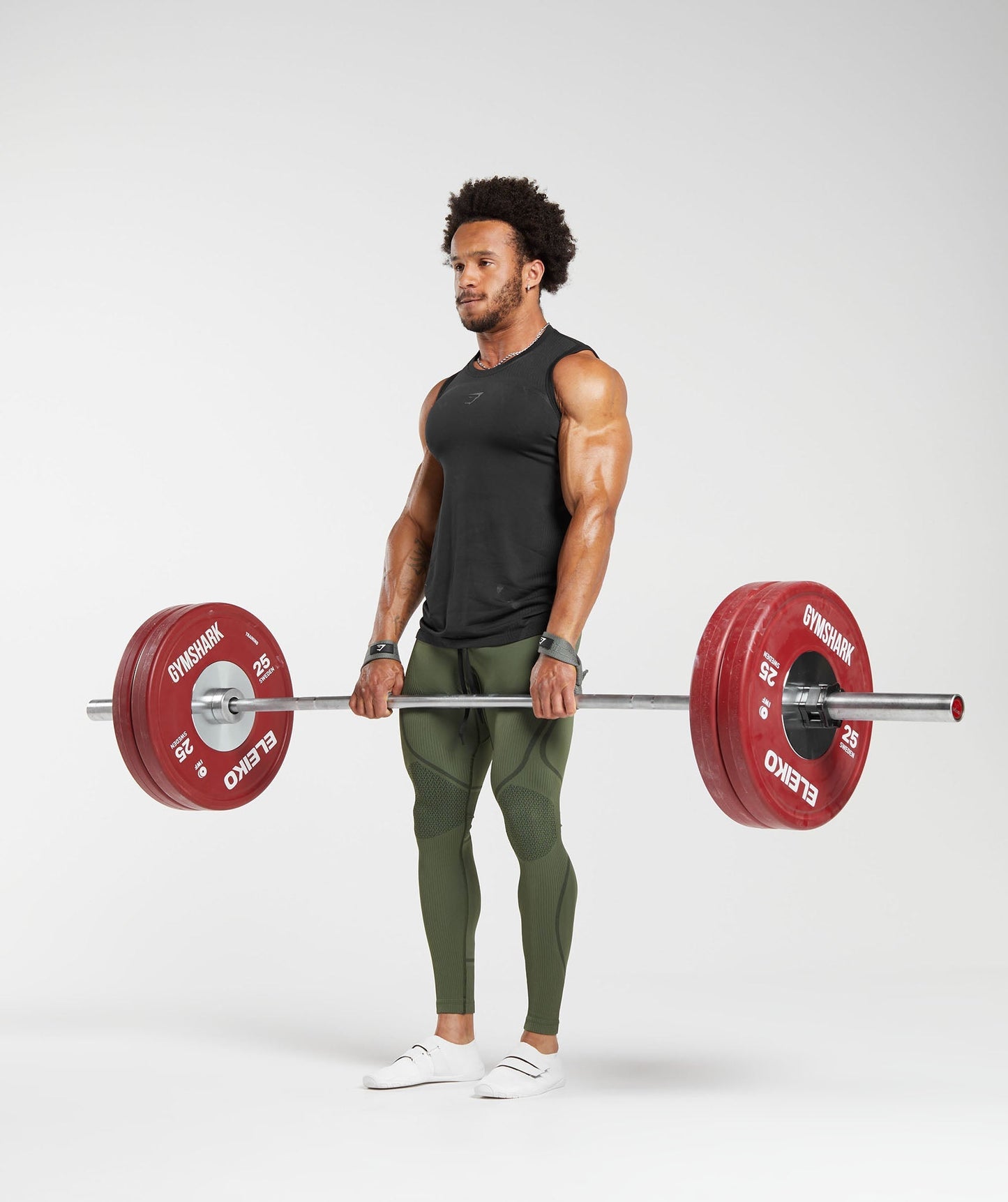 Gymshark 315 Seamless Tights - Winter Olive/Black