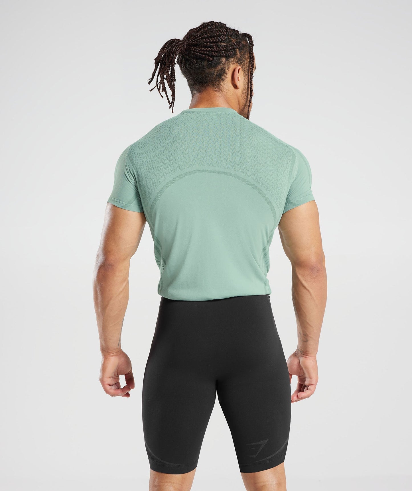 Gymshark 315 Seamless T-Shirt - Frost Teal/Ink Teal