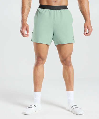 Gymshark 315 Woven Shorts - Frost Teal