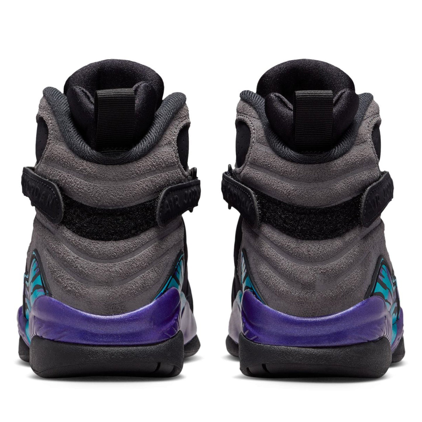 Air Jordan 8 Retro 'Aqua' (GS) - Black/Multi