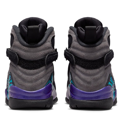 Air Jordan 8 Retro 'Aqua' (GS) - Black/Multi