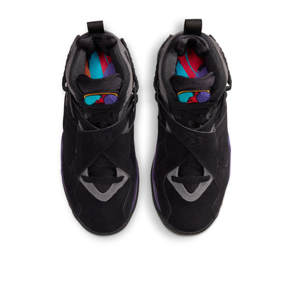 Air Jordan 8 Retro 'Aqua' (GS) - Black/Multi
