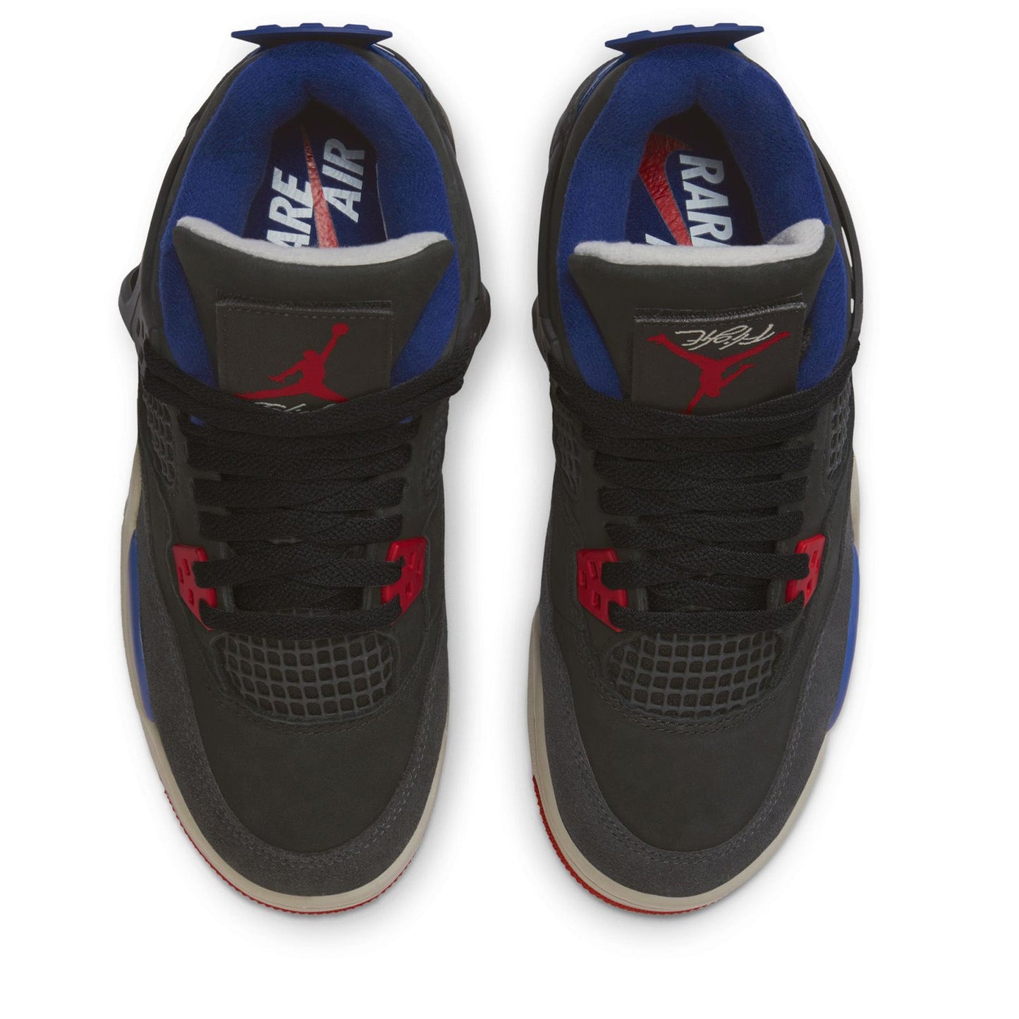 Air Jordan 4 Retro OG 'Rare Air' (GS) - Black/Fire Red