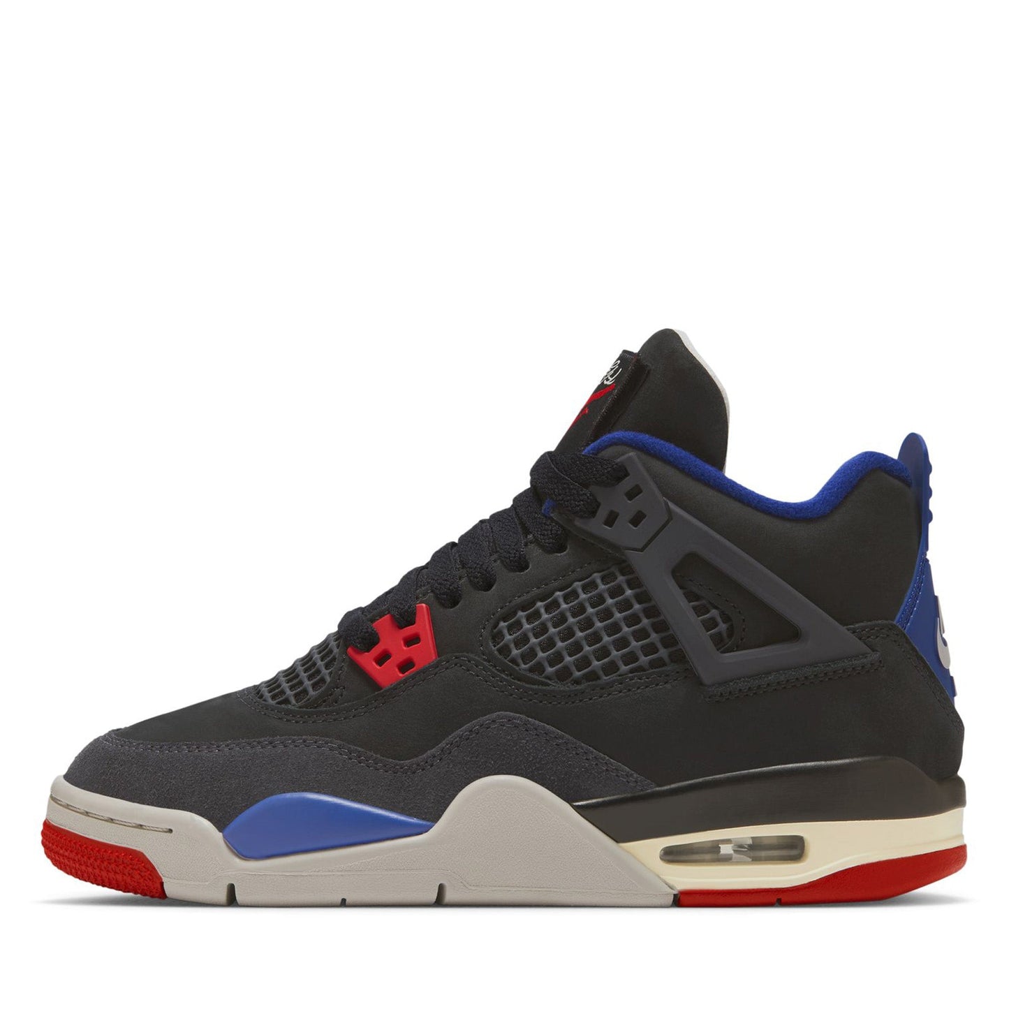 Air Jordan 4 Retro OG 'Rare Air' (GS) - Black/Fire Red