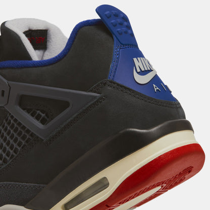 Air Jordan 4 Retro OG 'Rare Air' (GS) - Black/Fire Red