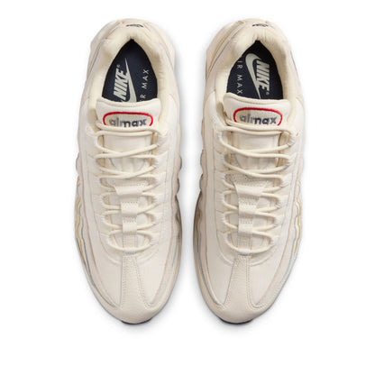 Nike Air Max 95 OG Premium - Pale Ivory/University Red