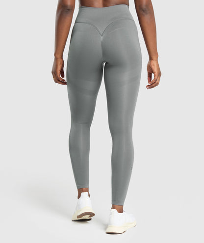 Gymshark Activate Seamless Leggings - Brushed Grey