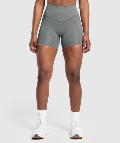 Gymshark Activate Seamless Shorts - Brushed Grey