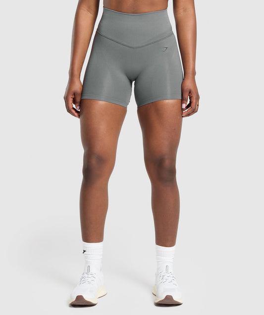 Gymshark Activate Seamless Shorts - Brushed Grey