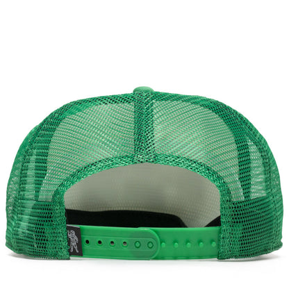 Billionaire Boys Club Curve Trucker Hat - Black/Jolly Green