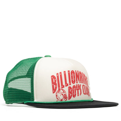 Billionaire Boys Club Curve Trucker Hat - Black/Jolly Green