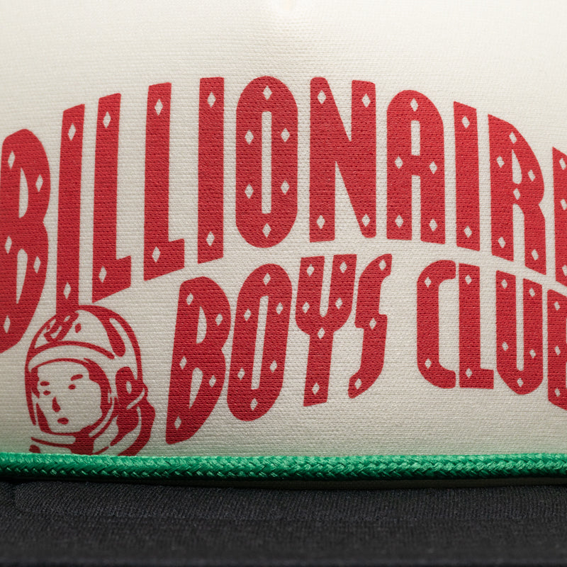Billionaire Boys Club Curve Trucker Hat - Black/Jolly Green