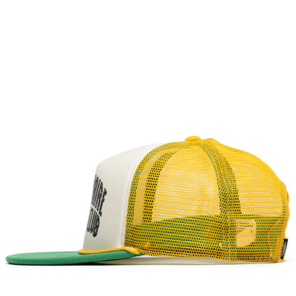 Billionaire Boys Club Curve Trucker Hat - Jolly Green/Yellow