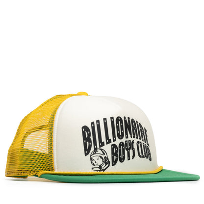 Billionaire Boys Club Curve Trucker Hat - Jolly Green/Yellow