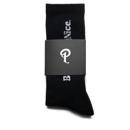 Politics Busy Being Nice Socks - Black