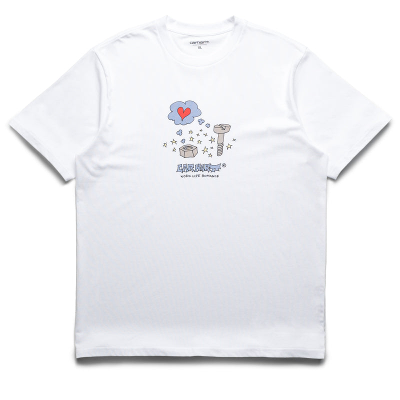 Carhartt WIP Work Life Romance Tee - White