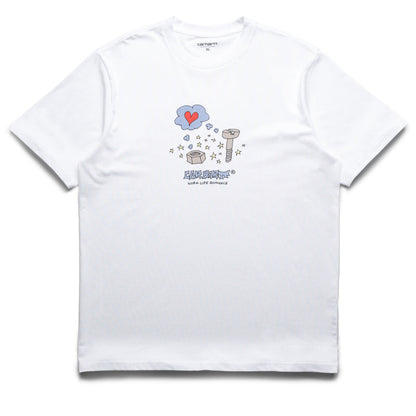 Carhartt WIP Work Life Romance Tee - White