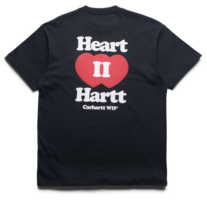 Carhartt WIP Heart II Hartt Tee - Black