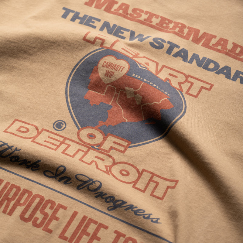 Carhartt WIP Arcan Tee - Dusty Hamilton Brown