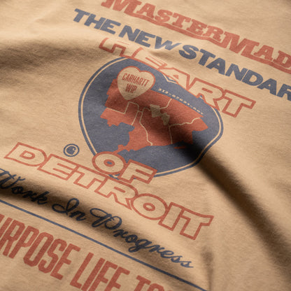 Carhartt WIP Arcan Tee - Dusty Hamilton Brown