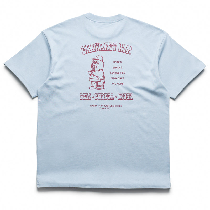 Carhartt WIP Sandwich Tee - Blue Fog