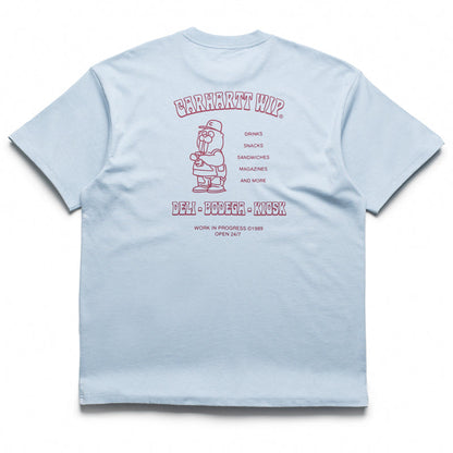 Carhartt WIP Sandwich Tee - Blue Fog