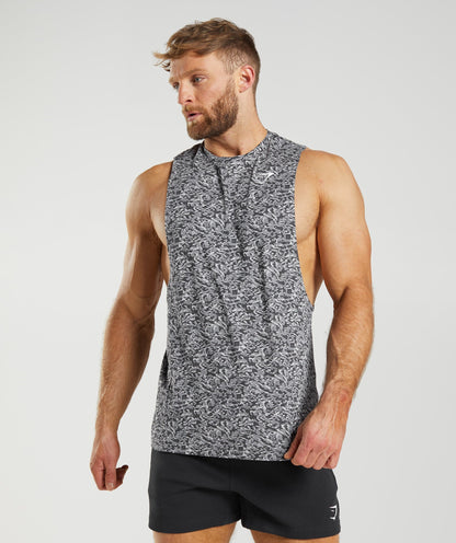 Gymshark React Drop Arm Tank - Onyx Grey