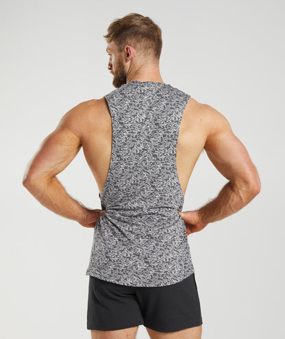 Gymshark React Drop Arm Tank - Onyx Grey
