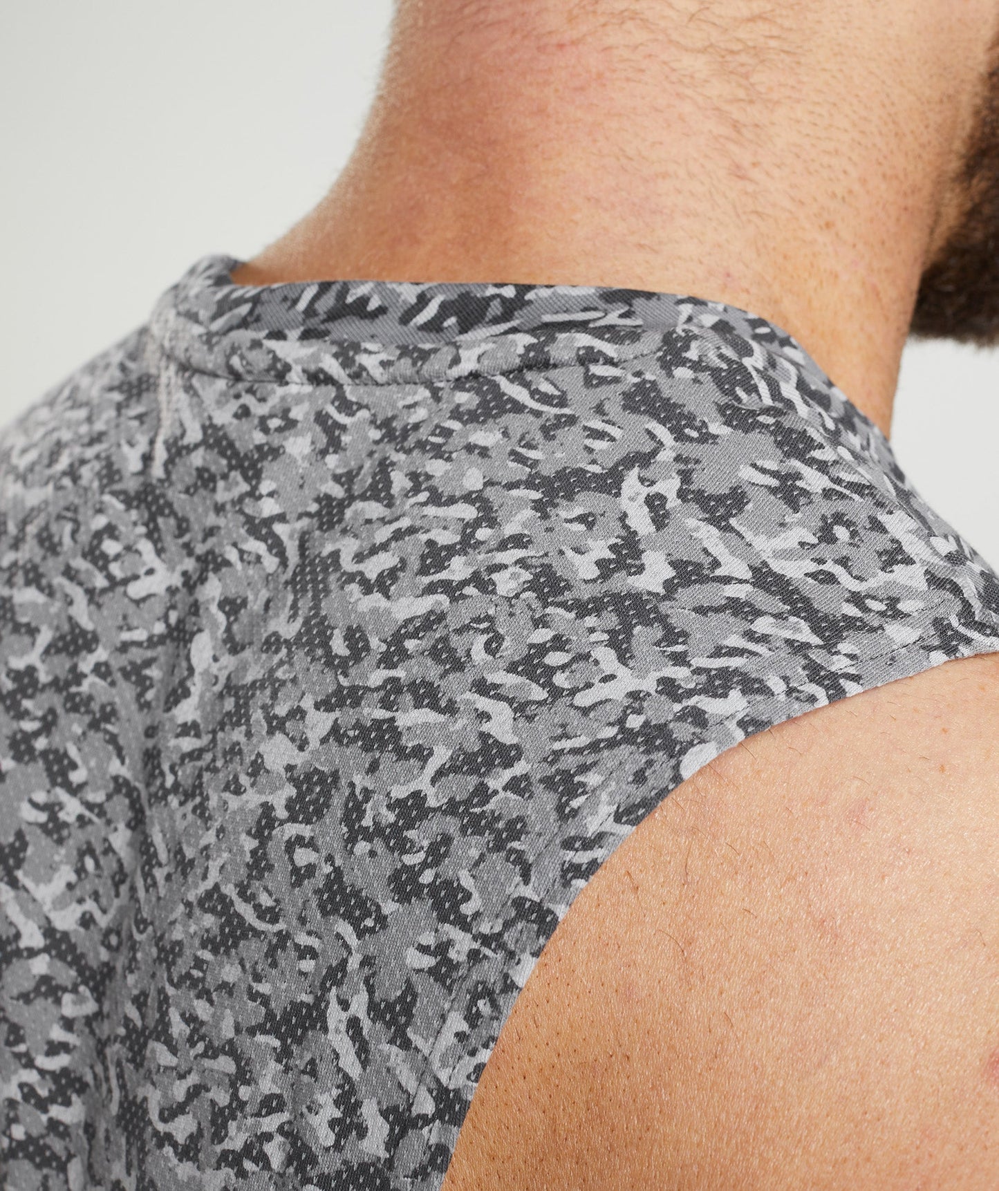 Gymshark React Drop Arm Tank - Onyx Grey