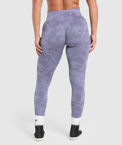 GS X Diana Adapt Camo Leggings - Dewberry Purple/Powdered Lilac