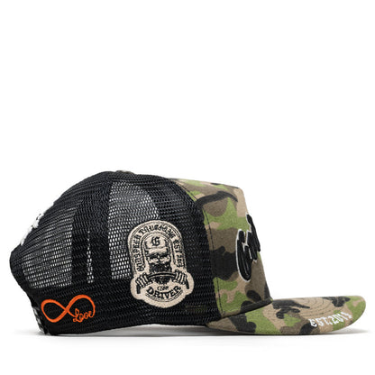 GodSpeed New York GS Forever Trucker Hat - Camo