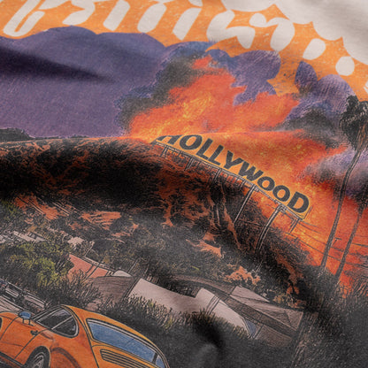Godspeed New York Los Scandalous Tee - Stone Wash