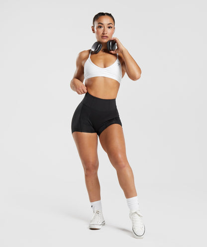 GS Power High Rise Shorts - Black