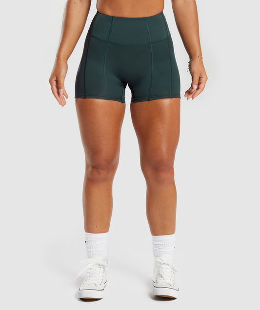 GS Power High Rise Shorts - Darkest Teal