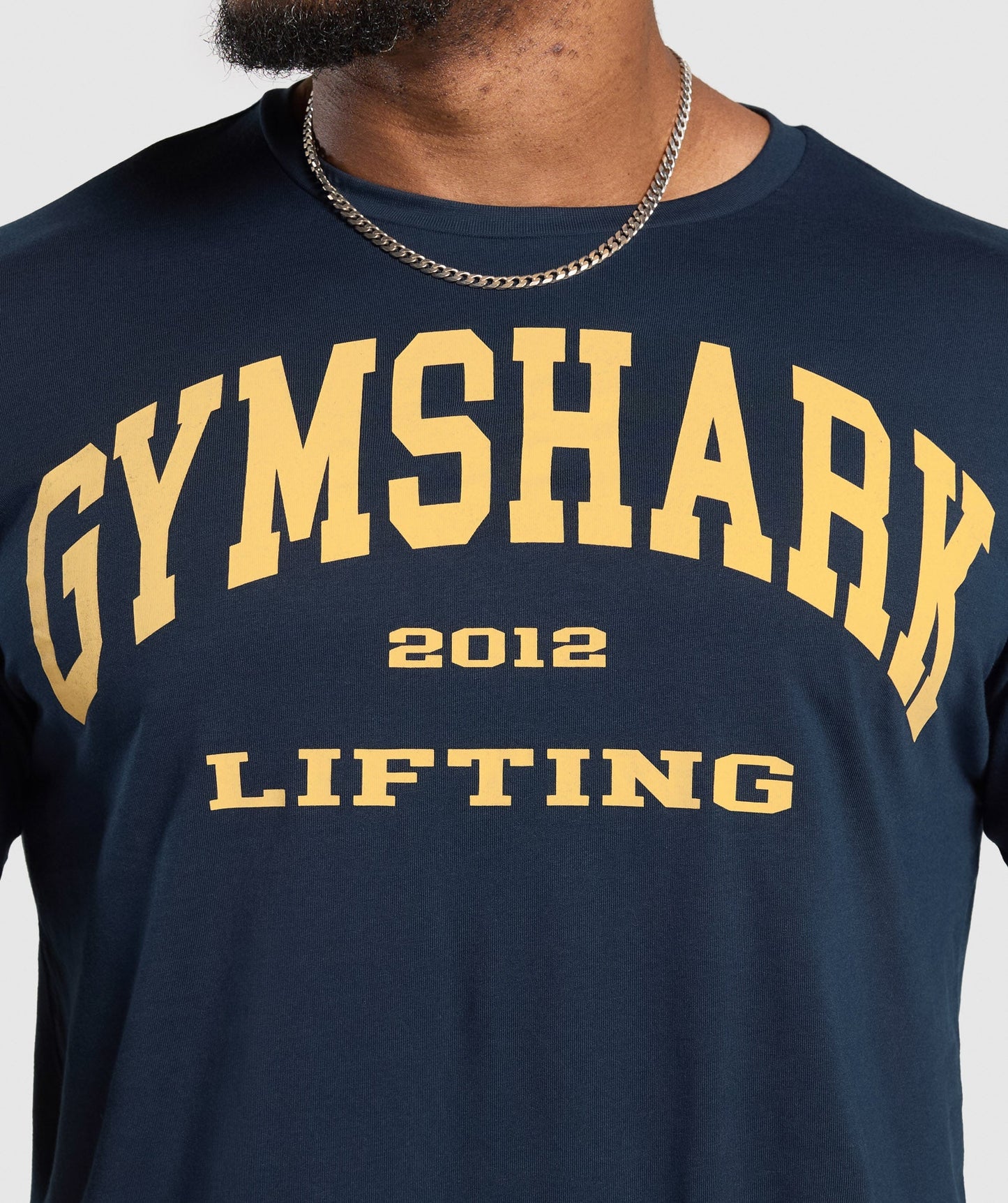 Gymshark 2012 Lifting T-Shirt - Navy